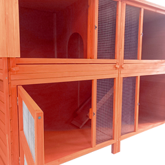 6ft Double Hutch