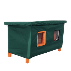 Insulated Outdoor Cat House and Rain cover