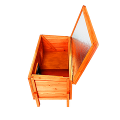 Insulated Outdoor Cat House and Rain cover