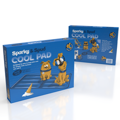 Sparky and Spud Dog Cool Pad 90cm x 60cm