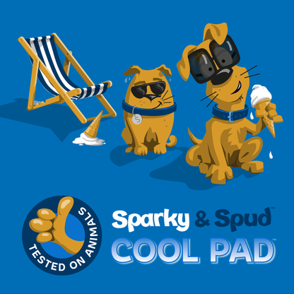 Sparky and Spud Dog Cool Pad 90cm x 60cm