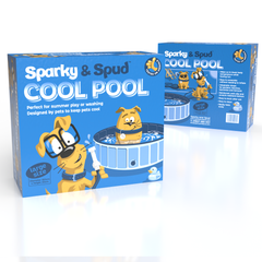 Dog Paddling Pool - Sparky And Spud 160cm x 30cm