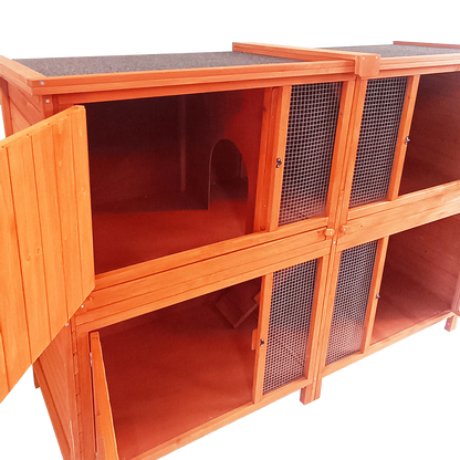 5ft double hutch clearance