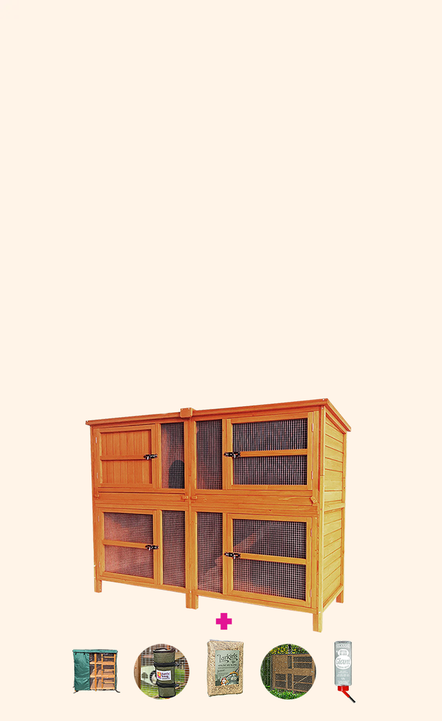 pets at home rabbit hutch cover