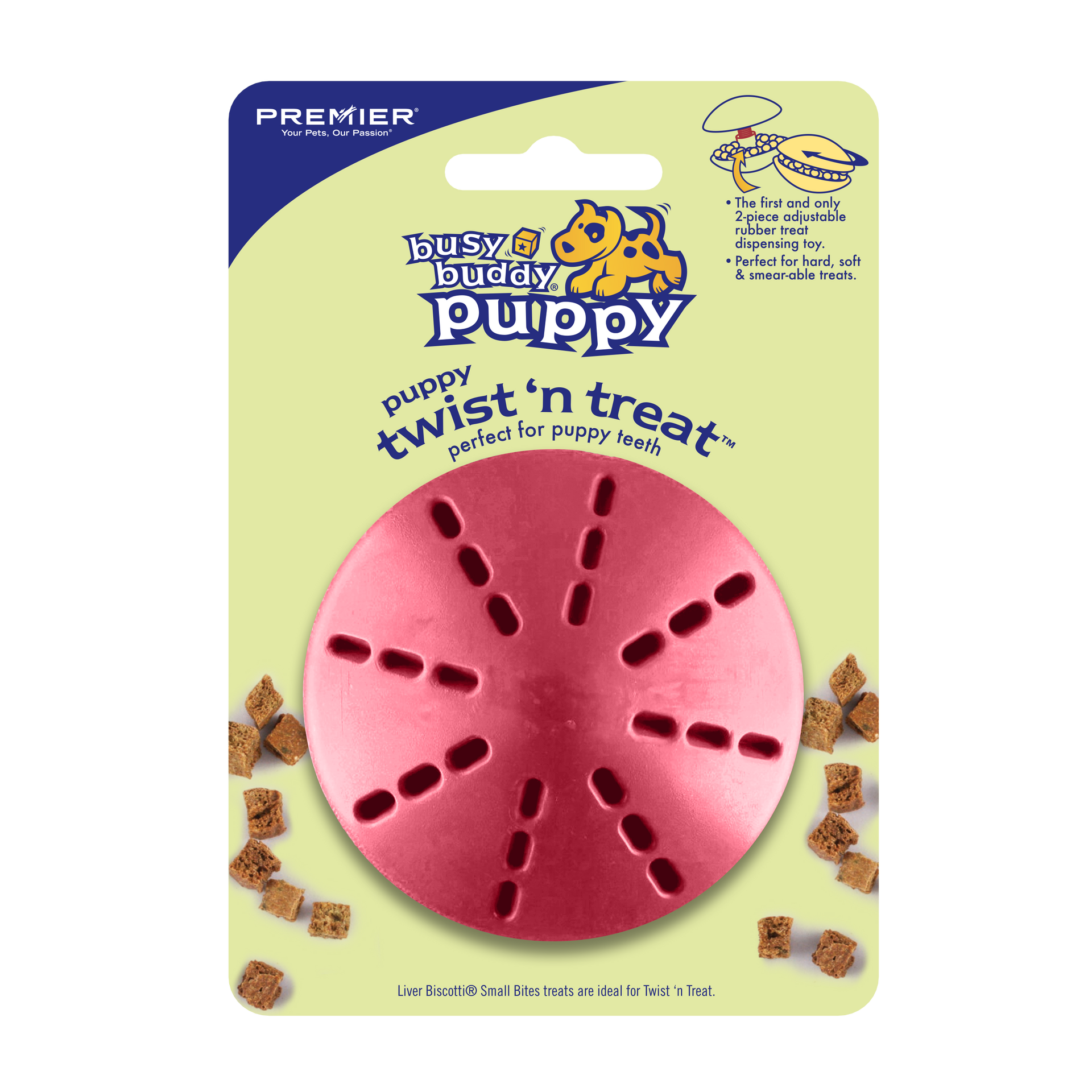 Puppy Twist n Treat Adjustable Fun for Pups Scratch and Newton