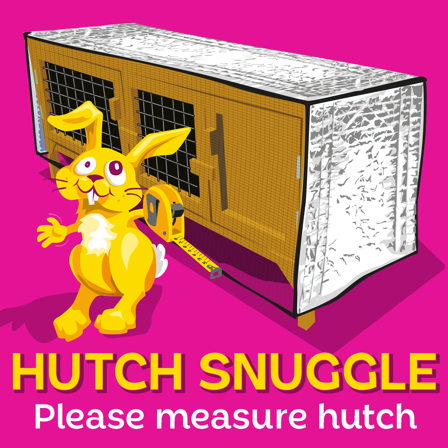 Hutch Snuggles with Bye Bye Fly Screen™